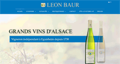 Desktop Screenshot of leon-baur.com